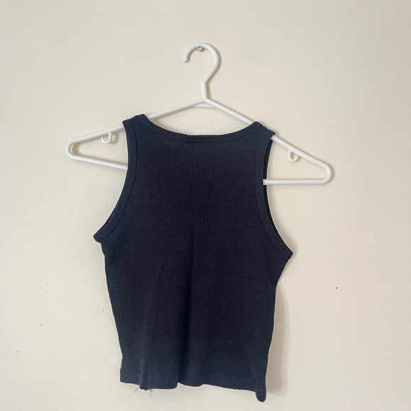 Dynamite Fitted Crop Tank Top - Picture 3 of 4